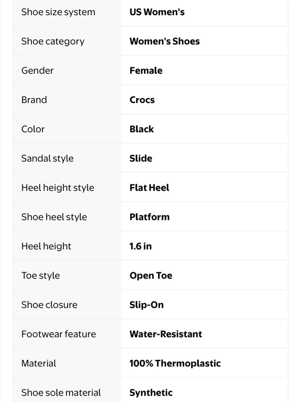 Crocs Sandals - Picture 9 of 10
